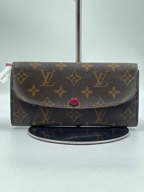 Louis Vuitton Emilie Wallet Monogram Fuchsia